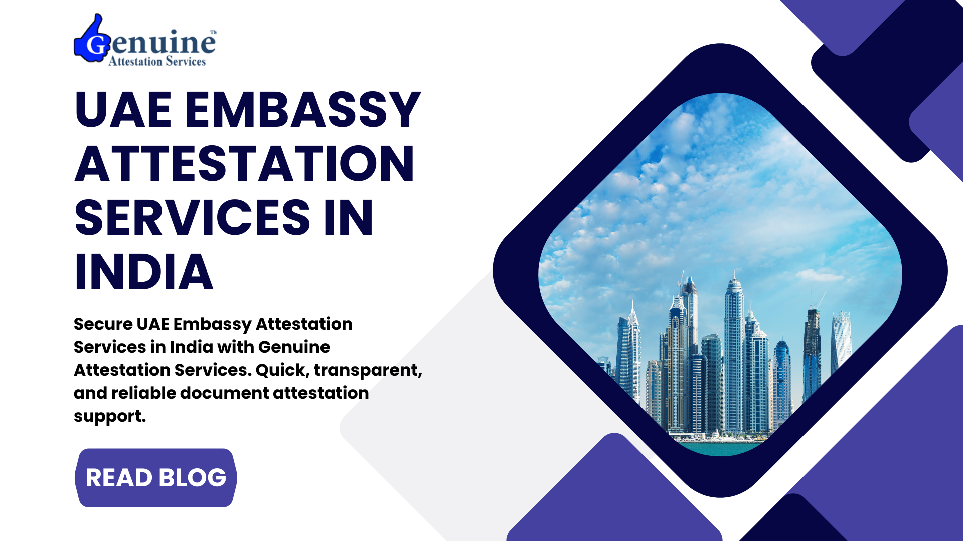 UAE Embassy Attestation Services in India
